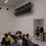 Q: How trippin' was your trip? A: So trippin' that the seats in the departure lounge were on the walls, man!