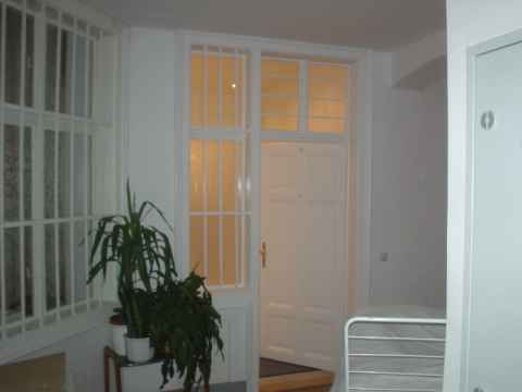 View from the hallway into my apartment at Mühlgasse 15.