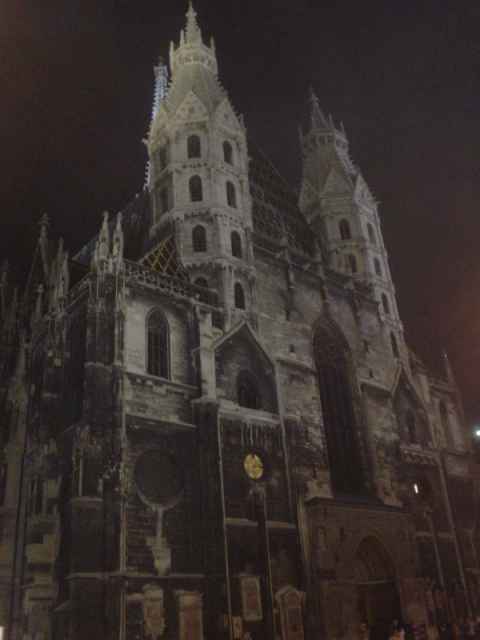 The Stephansdom is the center of Vienna.