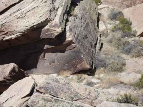 This area wasn't all bad, all the time. Once, pueblo indians lived here. Their carvings can be seen on stones. This area wasn't all bad, all the time. Once, pueblo indians lived here. Their carvings can be seen on stones.