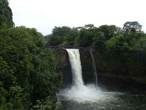 Rainbow falls. Rainbow falls.