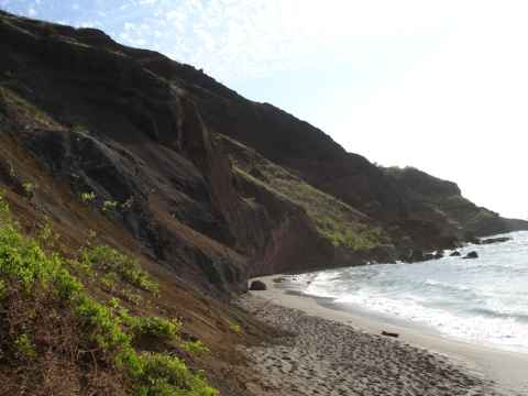 South part of the beach.