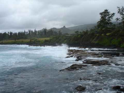 Kaihalulu bay looking southwest.