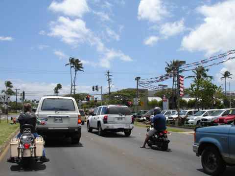 Driving down Highway 32, "Kaahumanu Avenue", the main street going through Kahului and Wailuku.