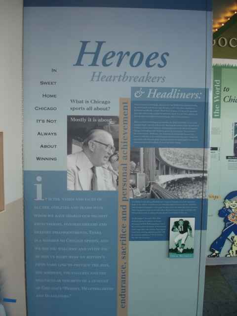 Sports in Chicago is not always about winning. For fans of the "Lovable Losers", the Cubs, that is an attitude that must have been born out of neccessity rather than enlightenment.