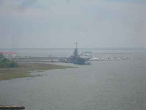 The USS Yorktown (CV-10) at Patriot Point. The USS Yorktown (CV-10) at Patriot Point.