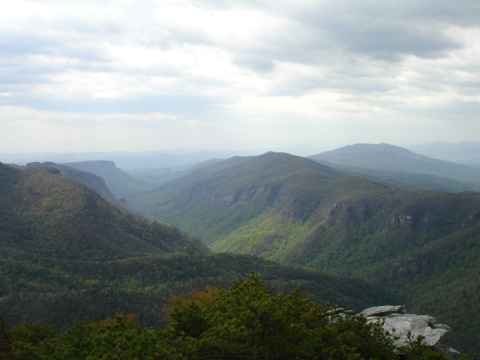 Another view down the gorge. Another view down the gorge.