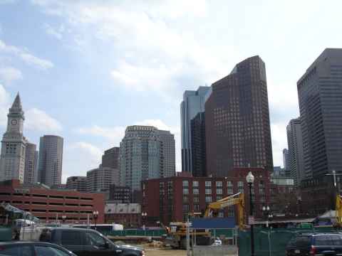 Boston cityscape.