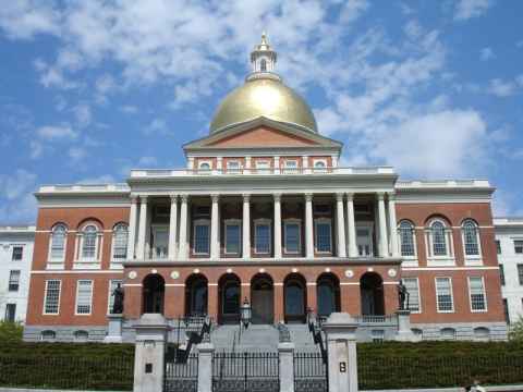 Massachusetts State House.