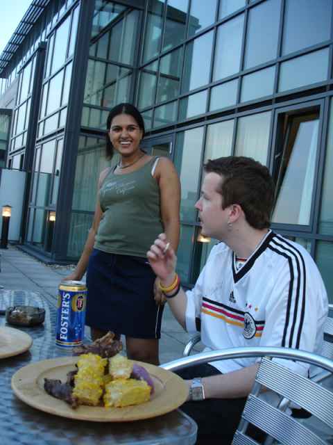 Anna and Götz. Anna and Götz.
