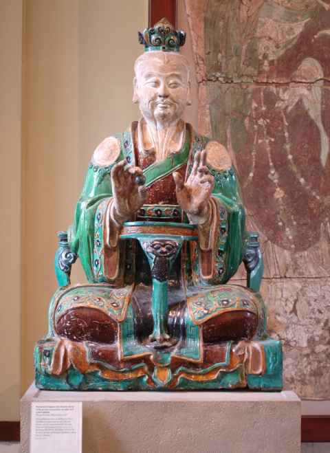 Chinese statue. Chinese statue.