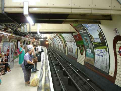 Underground station.