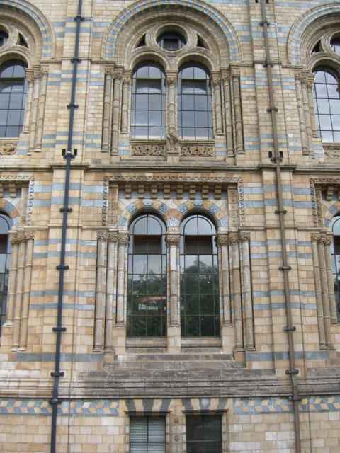 Detail of the facade. Detail of the facade.