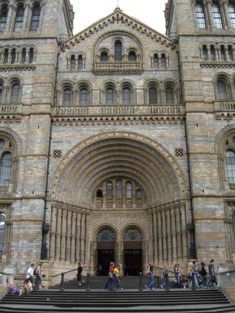 The entrance to the museum. The entrance to the museum.