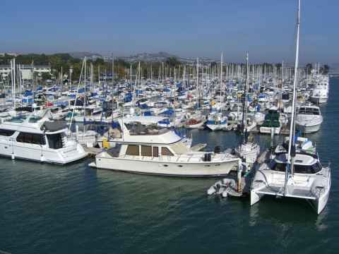 The marina. The marina.