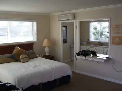 Room 204 of the Tides Inn. Room 204 of the Tides Inn.