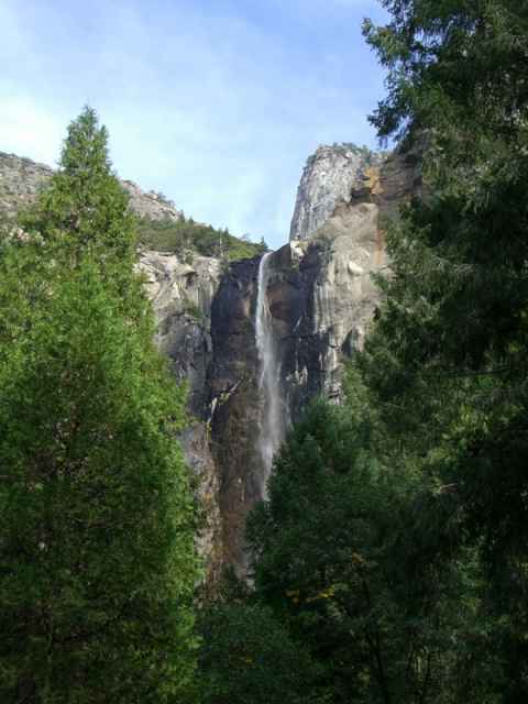 Bridal Veil Falls. There is more water flowing through here in spring. Bridal Veil Falls. There is more water flowing through here in spring.