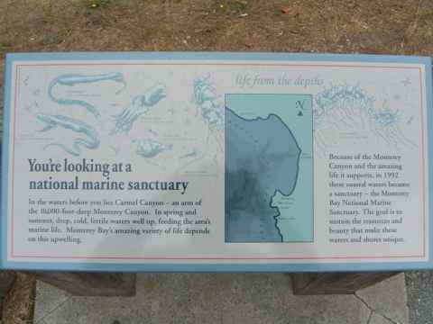 Unfortunately there is a bit of a mismatch between what the guidebook says and what really is there. After reading this sign, if you were to lift your eyes to the horizon, you'd see this. Unfortunately there is a bit of a mismatch between what the guidebook says and what really is there. After reading this sign, if you were to lift your eyes to the horizon, you'd see this.
