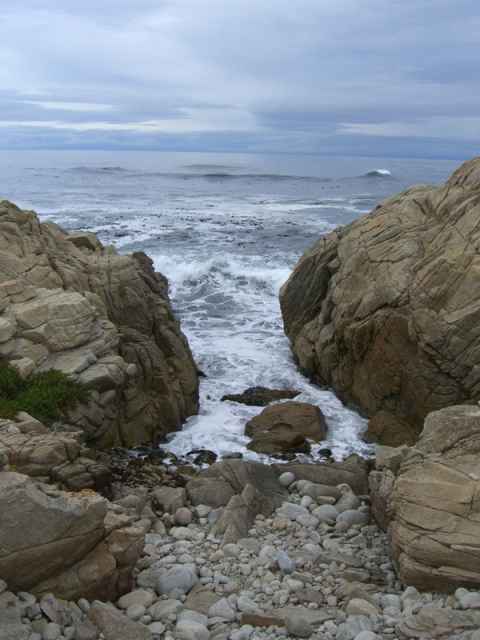 But pretty soon you get to see the sanctuary. The "Restless Sea" as this place is called has rock formations stretching out in the shallow water, making the water foam far from the shore. But pretty soon you get to see the sanctuary. The "Restless Sea" as this place is called has rock formations stretching out in the shallow water, making the water foam far from the shore.