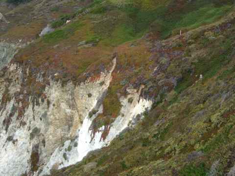 The hillsides are covered in various shrubs. The hillsides are covered in various shrubs.