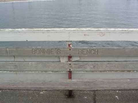 Seen on the pier. I have no idea who Bonnie is. Seen on the pier. I have no idea who Bonnie is.