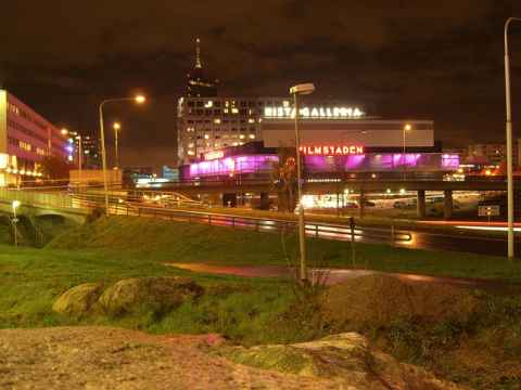 Kista Galleria, a little bit farther away.