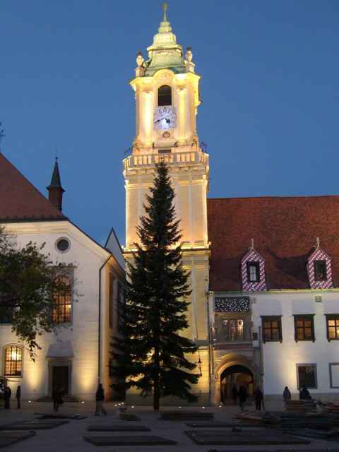 The main square in the old town. The main square in the old town.