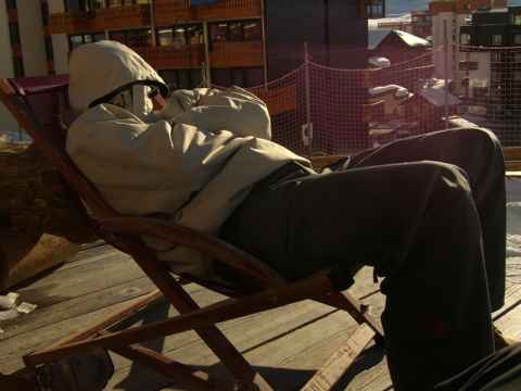 Johannes at after ski. Johannes at after ski.
