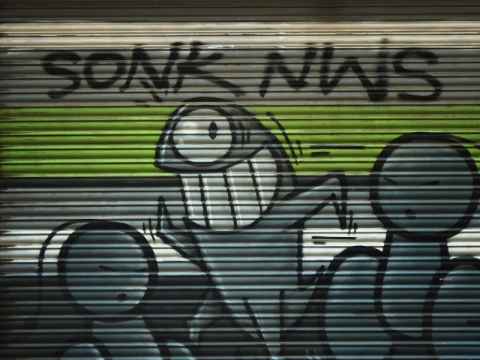 Another "Happy Fish" - this time an evolved type with arms and legs.