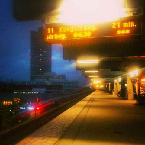 When you live in a sleepy corner of town with poor communications, it takes a little while to get back home from the city's dynamic heart.